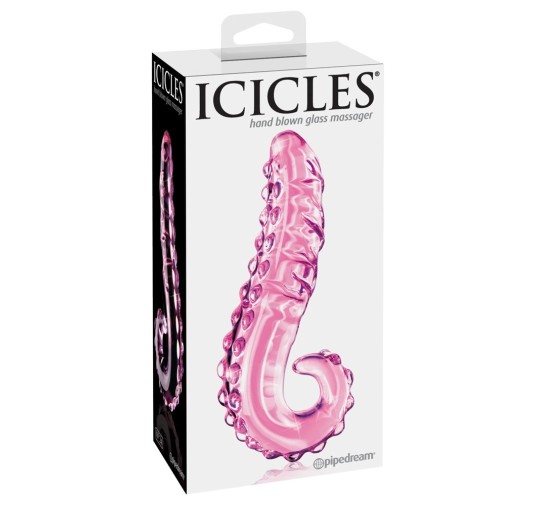 Icicles - Zakrzywione Szklane Dildo Idealne Do Masażu